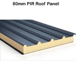 Color Coated 60mm PIR Roof Panel, For Roofing, 8 X 4 Feet
