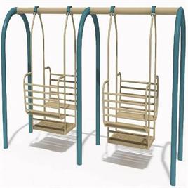 PLAYGROUND DOUBLE SIX SEATER PARTY SWING