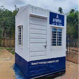 Security portable cabins