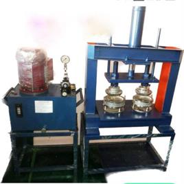 Hydraulic Double Die Semi Automatic Making Machine