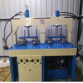 Four Die Hydraulic Thali Buffet Paper Plates Making Machine