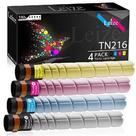 Konica Minolta Original TN216 Color Toner Cartridges Set, Page Yield: 3000 Pages