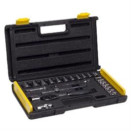 Stanley 24pc 3/8 Sq. Dr. 6pt Socket Set 1-89-035