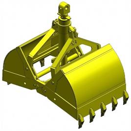Hydraulic Clamshell Bucket