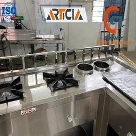 Stainless Steel ARTICIA Live Dosa Counters, For Restaurant