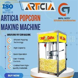 Articia Popcorn Making Machine, 50 kg/hr