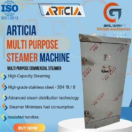 Stainless Steel Articia Commercial Rice Steamers, Size/Diameter: 26 cm