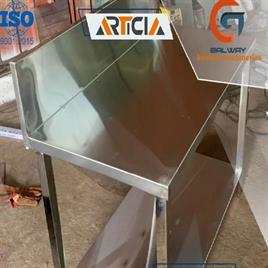 Stainless Steel Polished Articia Ss Work Tables, For Restaurant, 4*2 Feet