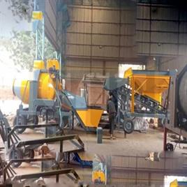 Reverse Drum Mixer ARMD1050E With Material Feeding System