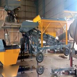 Reverse Drum Mixer ARMD1050E With Material Feeding System