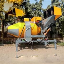 Mobile Reversible Drum Concrete Mixer / RM-1400 / Reverse Drum Mixer