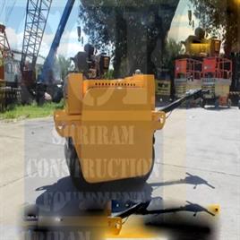 Double Drum Walk Behind Roller