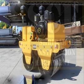 Double Drum Walk Behind Roller
