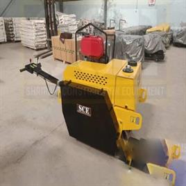 Hand operated Double Drum Vibrating Roller