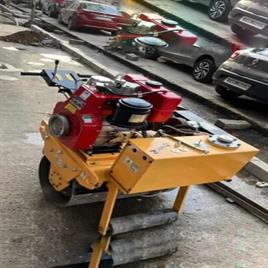 Walk Behind Single Drum Vibrating Roller
