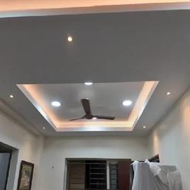 Coated Pop False Ceiling Service, Thickness: 6.5 mm