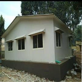 Modular Prefabricated Warehouse Structure, Color Coated