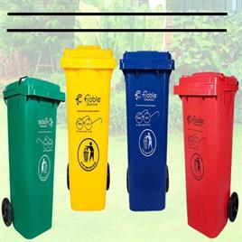 Fiable 120 Liter Plastic Dustbin Wtih Wheel