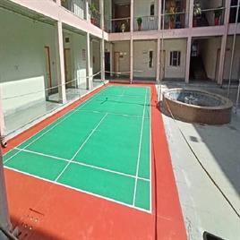 Badminton court