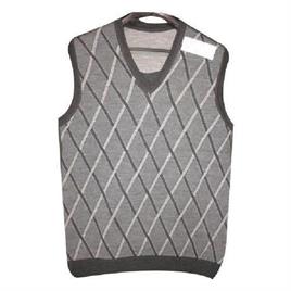 Men Sleeveless Polyester Sweater