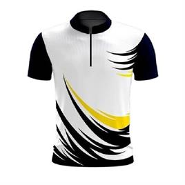 Multicolor Polyester Cricket Jersey T Shirt, Printed