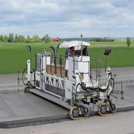Concrete paver machine