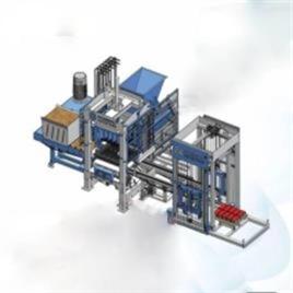 Zig Zag Paver Block Making Machine, Capacity: 2000-2500 Blocks per hour