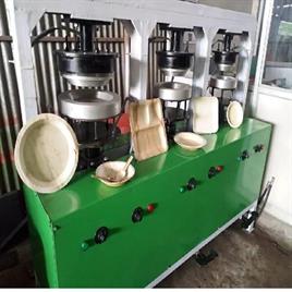 Semi Automatic Areca Leaf Plate Making Machine