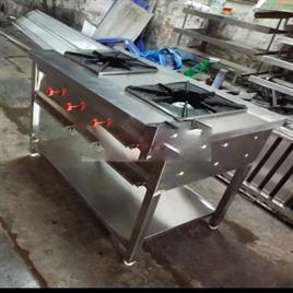 Double Burner Indian Cooking Range