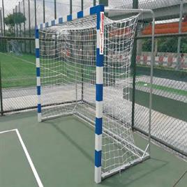 Hand Read and Black Moveable Lown Tennis Goal Post, Layer: 6x2 Inch, Size: 4 Inch