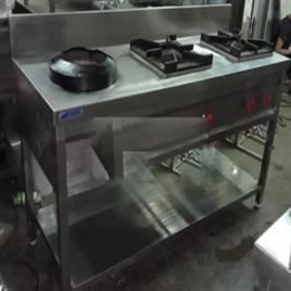 Two Burner Indian One Burner Chinese Range