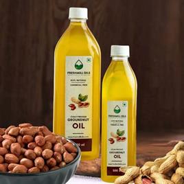 Cold Pressed Groundnut Oil