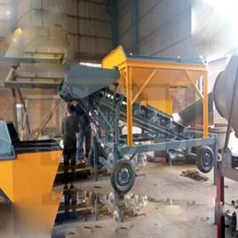 Automatic Mobile Concrete Batching Plant