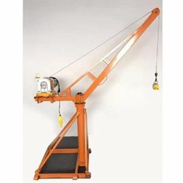 Power Bull Electric Mini Crane, Max Height: 80-100 feet ( Yellow )