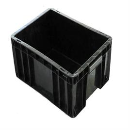 Black Plastic Crates – C4322B
