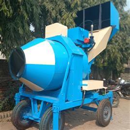 Electric Fully Automatic RM800E Reversible Concrete Mixer, For Construction, Drum Capacity: 1000 L