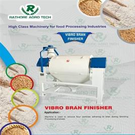 Mild Steel Pulverizer Flour Mill Vibro Bran Finisher Machine