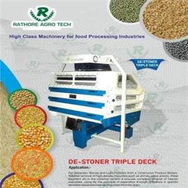 Automatic De-Stoner Triple Decks, Three Phase