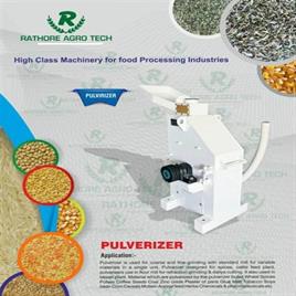 Three Phase Mild Steel Rathore Pulverizer Machine, For Industrial
