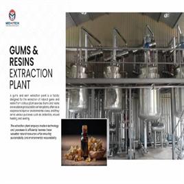 Continuous solvent extraction plant