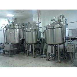 SHAMPOO MANUFACTURING PLANT MACHINERY