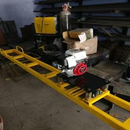 Double Beam Screed Concrete Vibrator