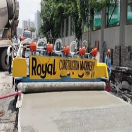Road paver machine