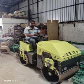 Ride On Mini Vibratory Roller