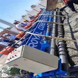Fixed Form Concrete Paver Machine