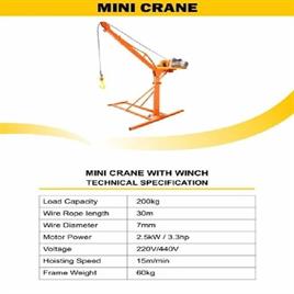 4g Single Phase Mini Crane