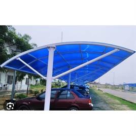Under Polycarbonate Car Parking