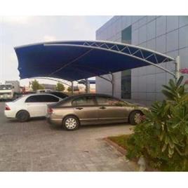 Under Light Weight Car Parking Structure