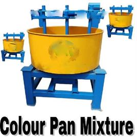COLOUR Pan Mixer Machine