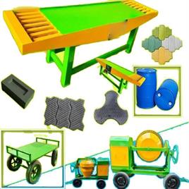 mannual concrete paver block making machine